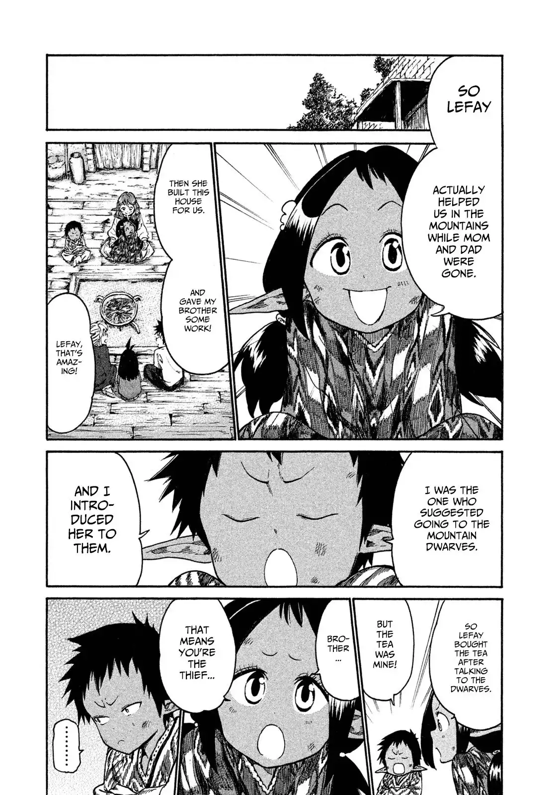 Mazumeshi Elf to Yuboku gurashi Chapter 13 8